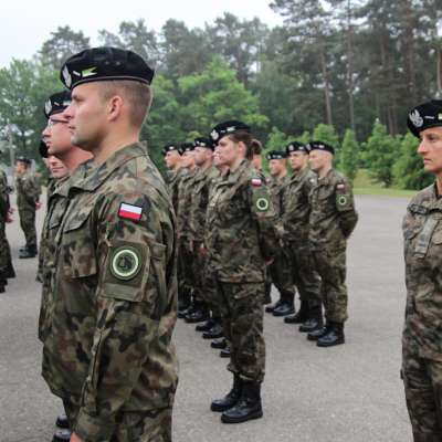 Pożegnanie komponentu szkoleniowego z 17 WBZ