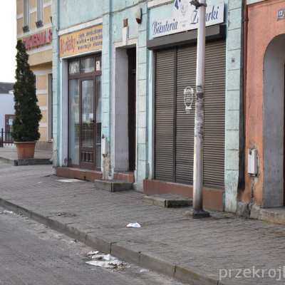 Bałagan w centrum miasta