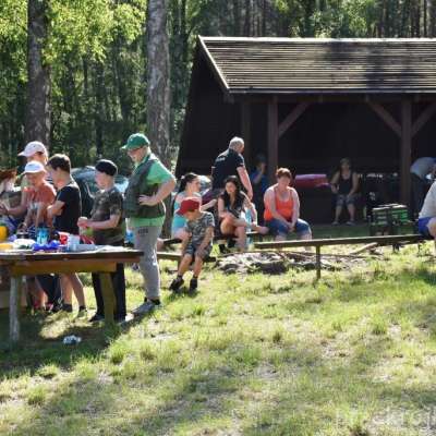 Wędkarski Dzień Dziecka nad jeziorem Ostrowskim