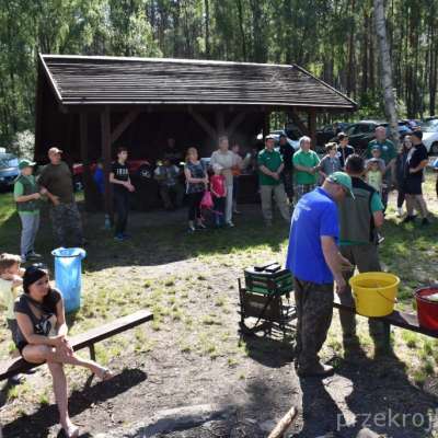 Wędkarski Dzień Dziecka nad jeziorem Ostrowskim