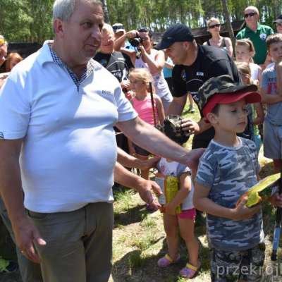 Wędkarski Dzień Dziecka nad jeziorem Ostrowskim