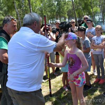 Wędkarski Dzień Dziecka nad jeziorem Ostrowskim