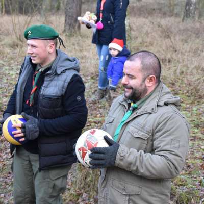 Wędkarsko-harcerskie Mikołajki nad j. Ostrowskim