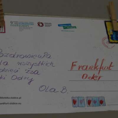 „Pocztówka z Dwumiasta” w bibliotece słubickiej