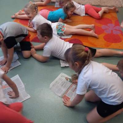 Przedszkolaki dbają o swoje zdrowie