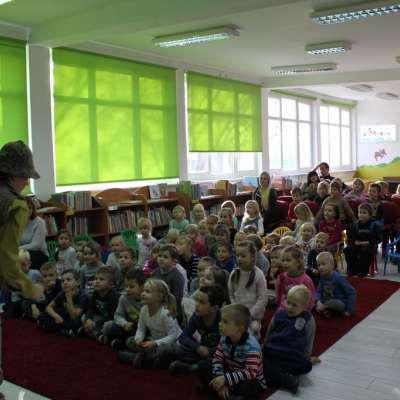 Spektakl „Miś Jogi o ekologii” w bibliotece słubickiej