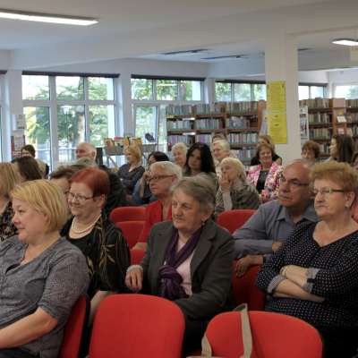 Grzegorz Miecugow odwiedził słubicką bibliotekę